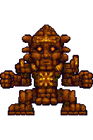 uma imagem do Boss Golem