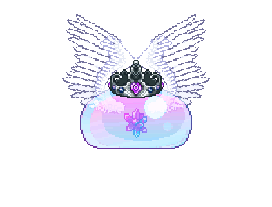uma imagem do Boss Queen Slime
