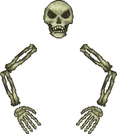 uma imagem do Boss Skeletron